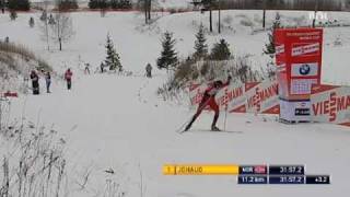 Therese Johaug destroys Kowalczyk and Bjørgen in Rybinsk 15 km Skiathlon [upl. by Ramed960]