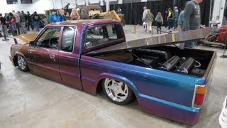 1991 Mazda Lowrider  At 2013 MegaSpeed Show [upl. by Anaet45]