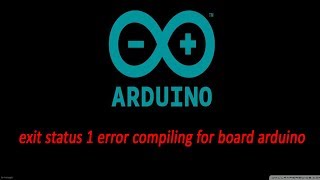 exit status 1 error compiling for board arduino FIX [upl. by Anerhs]