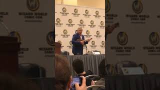 Tom Wilsons Question Song  Wizard World Chicago 2017 [upl. by Aketahs]