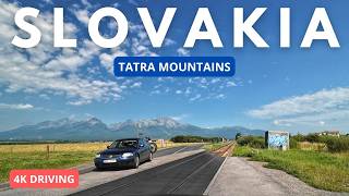 Driving from Poprad to the Tatra Mountains A Scenic Adventure [upl. by Buonomo]