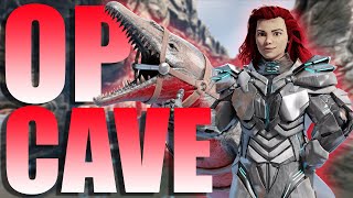 Claiming The BEST Cave Day 1 On The Most Populated Server  ARK PvP [upl. by Rheingold]