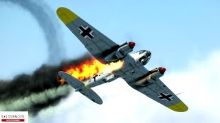 IL2 Sturmovik Battle Of Stalingrad Crashes Compilation 4 1440p [upl. by Ardnasela]