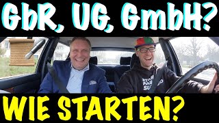 Unternehmensformen einfach erklärt✌🏽 GbR UG GmbH Rechtsformen 📂 Alexander Kissel von RSM [upl. by Ziguard36]