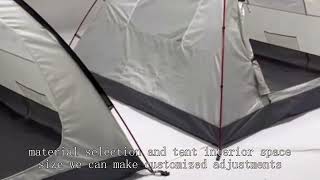 Breathable tent factory China High Quality Price [upl. by Yrred]