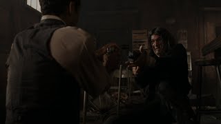 Desperado 1995 Bar fight shootout scene 4K HDR [upl. by Evets]