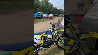 Perfect day to ride 2 strokes  Bitts Quarry Enduro husqvarna300 enduro husky [upl. by Banna]