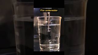 Fire Underwater fire water underground experiment [upl. by Shira]