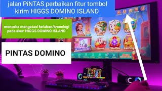 cara perbaikan fitur tombol kirim HIGGS DOMINO ISLAND [upl. by Mott574]