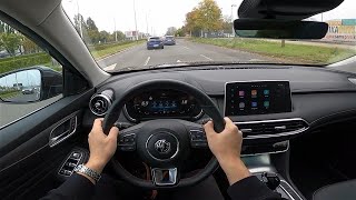 2023 MG HS I facelift 15 TGDi 162 HP POV test ride CARiNIK Fullin depth review space engine [upl. by Elleiad765]