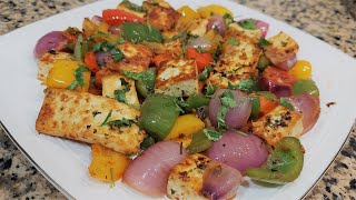 Grilled Paneer Salad for Weight Loss  Cottage cheese salad  Tastes with Suman [upl. by Zaslow123]