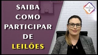 2  Saiba como participar de Leilões [upl. by Sergias55]