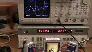 Audio Enthusiasts and Engineers AEE K502 Tube Amp Testing [upl. by Shultz]