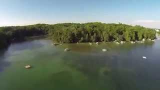 Elkhart Lake from Above by Travis Waibel [upl. by Ardnad638]