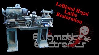 LeBlond Regal Lathe Restoration  Episode 1 [upl. by Sito]