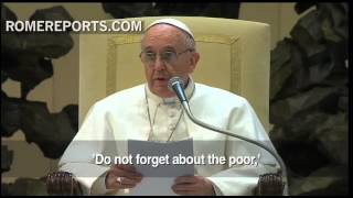 Pope Francis explains reason behind name choice wants Church for poor [upl. by Fedora]