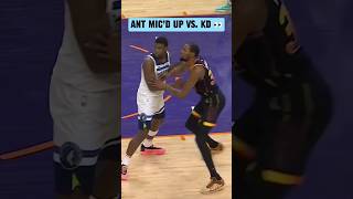 Ant mic’d up defending KD 🗣️ [upl. by Neile]