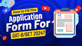 Application Form fill GATBBET 2024 [upl. by Damal]