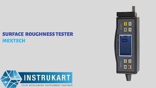 Mextech SRT6200 Surface Roughness Tester Instrukart [upl. by Tat]