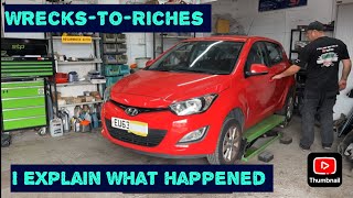 Wrecks ToRiches Last Car Is Back I Explain What Happened And I Try To Sort Out A Fiesta TDCI [upl. by Moya]