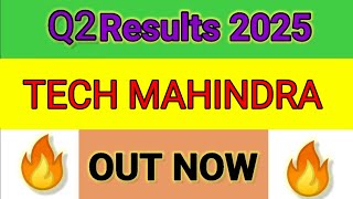 TECH MAHINDRA Q2 results 2025  TECH MAHINDRA results today  TECH MAHINDRA Share News  FolioFN [upl. by Riannon]