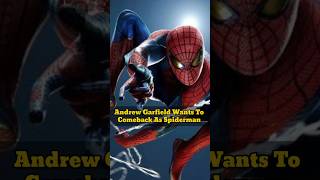 Andrew Garfield Wants To Comeback As Spiderman  The Filmmaker  marvel amazingspiderman mcu [upl. by Einhpets]