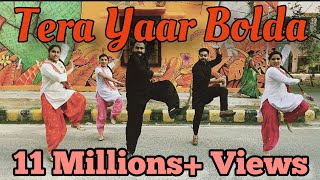 Tera Yaar Bolda  Bhangra4fitness  Surjit Bindrakhia  Phulkari  Dance Cover  Choreo  Dj Hans [upl. by Arayk785]