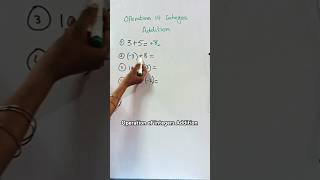 🔣 Operation of Integers Addition learniverse integernumber addition [upl. by Elimay]