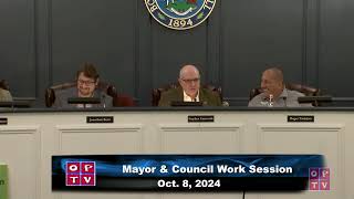 Oradell Mayor amp Council Work Session OCT 8 2024 [upl. by Refitsirhc333]