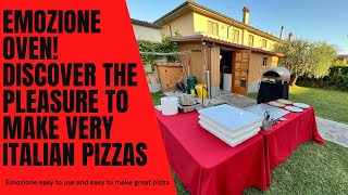 2 Pizzas 1 Emozione oven Order now the presale offer of the new large oven has begun [upl. by Gwendolyn]