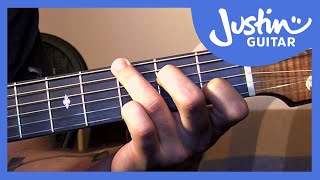 Fingerstyle Patterns Using Hammers amp Flicks  Folk Guitar Lesson FO109 [upl. by Letnuahc]