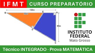 IFMT 🔴 Curso Preparatório 202425 de MATEMÁTICA IFMT Técnico Integrado ao Ensino Médio BoraIF [upl. by Ronaele]