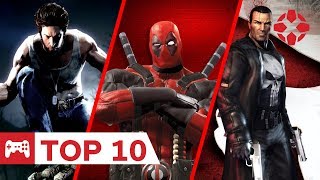 TOP 10 A legjobb Marvelvideojátékok [upl. by Nyra328]