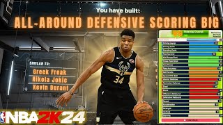 BEST DEMIGOD POWER FORWARD BUILD THAT WILL BREAK NBA 2K24 [upl. by Assetan714]