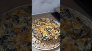 Quiche sans pâte fouryou recettefacile pourtoi cuisine music quiche viralvideos fypシ゚ [upl. by Yerak]