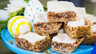 Marjorie Johnsons AwardWinning Crispy Date Bar Recipe [upl. by Bever]