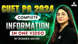 What is CUET PG 2024 Exam All About CUET PG Exam 2024 cuetpgadda247 [upl. by Aniram]