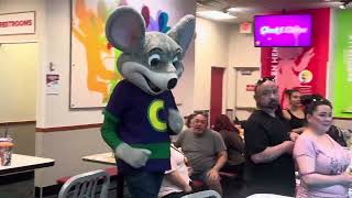 Granddaughter fist birthday  Chuck E Cheese [upl. by Aiynat]