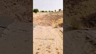 Land collapsed in Rajasthan 🤯 sciencefacts sciencefacts [upl. by Aramois]