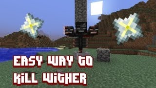 Minecraft QASI An even easier way to kill the wither 146 [upl. by Yanehs223]