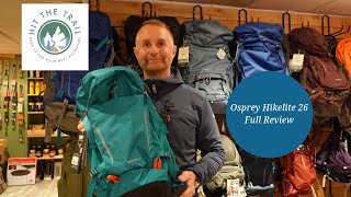 NEW  OSPREY HIKELITE 26  The Full Review ospreypacks backpackreviews ospreyhikelite [upl. by Latsirhc]