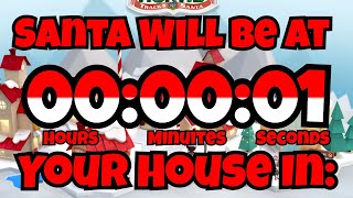 Santa Tracker USA Live Countdown 🔴 When will Santa Be At Your HouseUSA [upl. by Jeu]