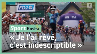 Championnat de France de cyclisme  Paul Lapeira termine le travail de Décathlon Ag2r [upl. by Adnilema]