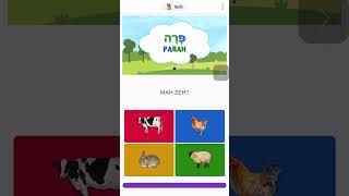 Learn Hebrew Animals the FUN Way [upl. by Enelyw]