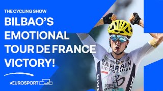 Inside story behind Pello Bilbao’s MEMORABLE victory at stage 10 of the 2023 Tour de France 🇫🇷❤️ [upl. by Erodroeht]