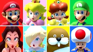 Super Mario Party Jamboree  All Character Super Star Animations [upl. by Roderic]