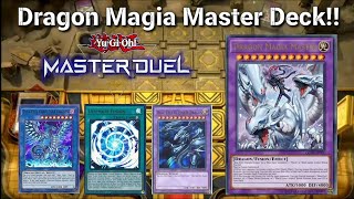 New Dragon Magia Master  Blue Eyes Deck  YuGiOh Master Duel [upl. by Graham]