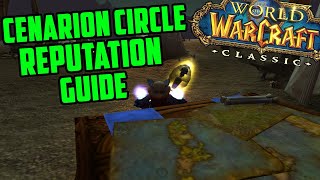 Classic WoW Cenarion Circle Reputation Guide  Why YOU Want This Reputation [upl. by Hutson]