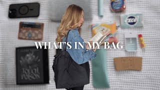 what’s in my bag 👜 everyday essentials corporate girlie cozy hobbies amp more [upl. by Paviour]