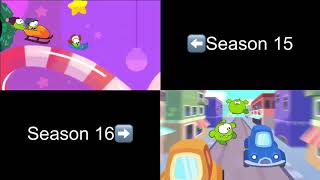 On Nom Stories Nibble Nom Intro  Season 15 VS Season 16 [upl. by Geis]